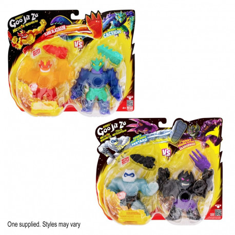HEROES OF GOO JIT ZU Meteor Madness figures 2-pack