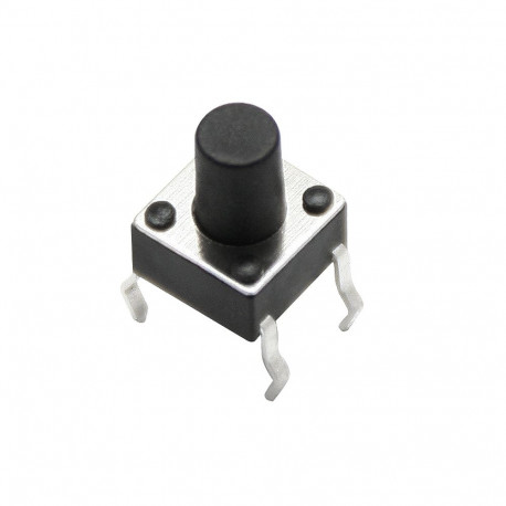0499# Przełącznik tact switch 6x6 h=6.0mm (0.8mm 160u50gf)