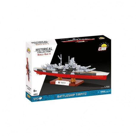 Klocki battleship tirpitz 593 klocki