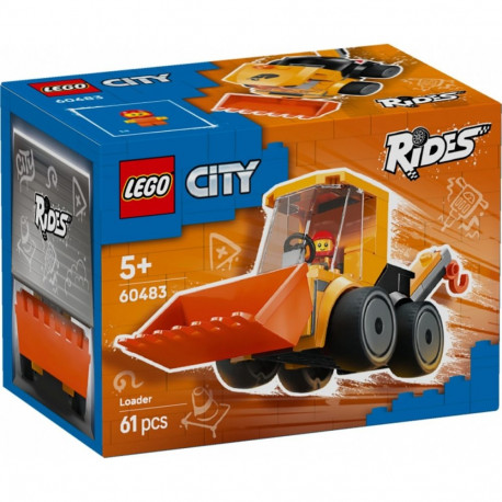Klocki city 60483 sõidukid - rataslaadur