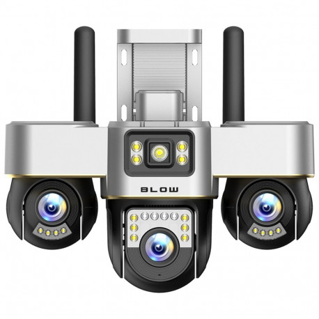 78-669# Kamera blow wifi 3 obiektywy obracane 6mp v-bp36 czarna