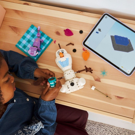 Klocki disney 43287 piknik olafa i bruniego