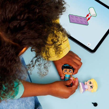 Klocki disney 43303 mała dżasmina i roszpunka