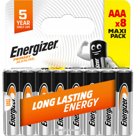 Energizer patarei Primary Alkaline AAA CHP8