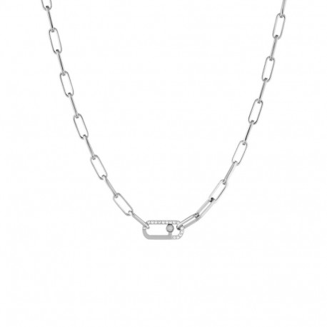 Ladies' Necklace LIU JO LJ1795 Silver