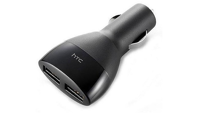 HTC autolaadija USB Dual CC-C300