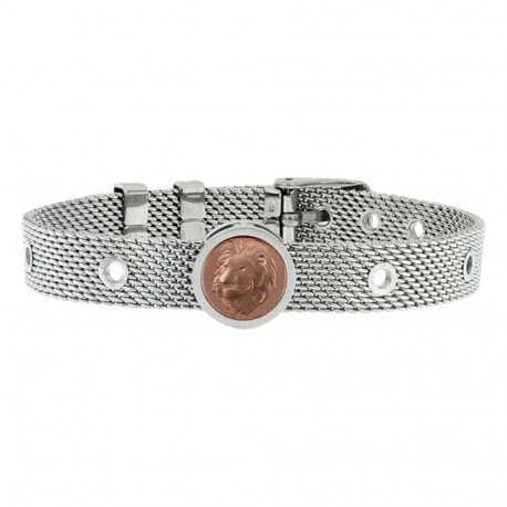 Unisex Bracelet Courageous Talent Jewels TJA-5-05-02-1-235 Silver