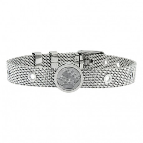 Unisex Bracelet Creative Talent Jewels TJA-5-06-03-1-235 Silver