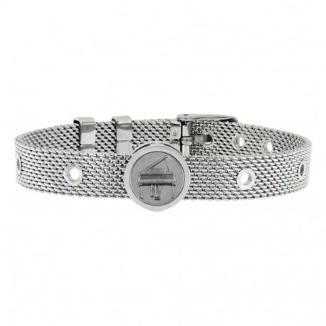 Unisex Bracelet Pianist Talent Jewels TJA-4-06-03-1-235 Silver