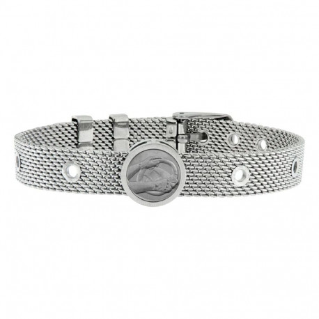 Unisex Bracelet Pilot Talent Jewels TJA-1-14-03-1-235 Silver