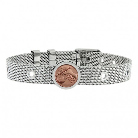 Unisex Bracelet Stylist Talent Jewels TJA-3-16-02-1-235 Silver