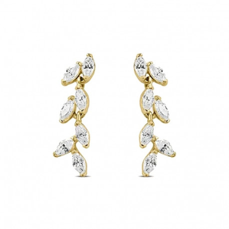 Ladies' Earrings Stroili 1436016 Golden