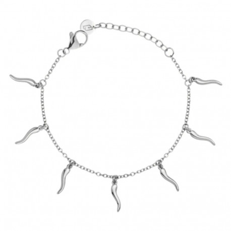 Naiste Käevõru LIU JO LJ2869 Hõbedane