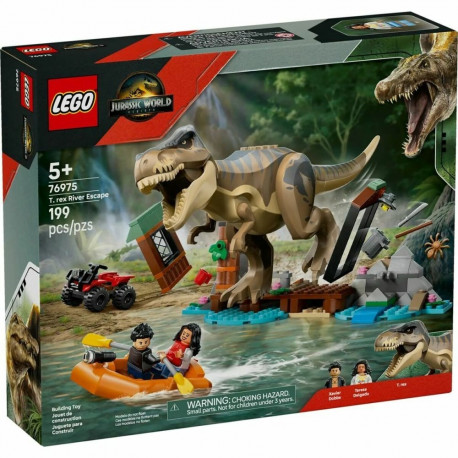 Konstruktsioon komplekt Lego JURASSIC WORLD 76975 T.Rex River Escape