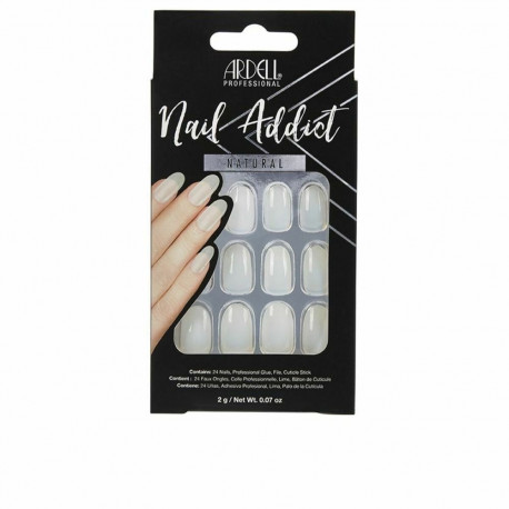 Kunstküüned Ardell Nail Addict Naturaalne Ovaalne (24 pcs)