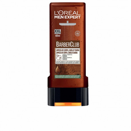 Moisturising Shower Gel L'Oreal Make Up Men Expert Barber Club 400 ml Cleaner
