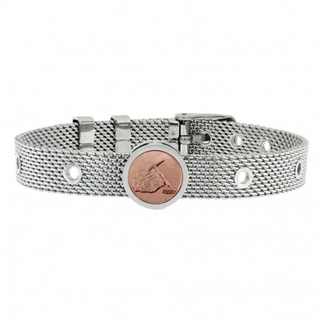 Unisex Bracelet Stubborn Talent Jewels TJA-5-11-02-1-235 Silver