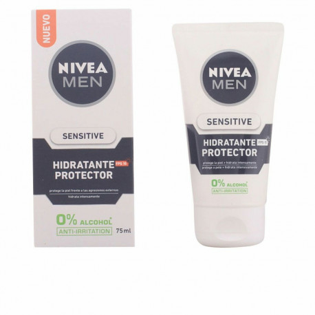 Niisutav Näokreem Nivea Men Sensitive SPF15 75 ml Spf 15 (75 ml)