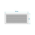 Reflektor valge 82x36mm kleebitav 2tk