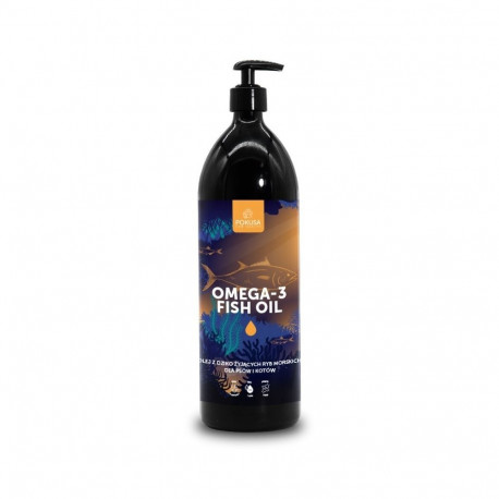POKUSA Omega-3 Fish oil - fish oil for dogs and cats – 250ml
