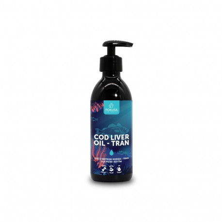 POKUSA Cod liver oil - cod liver oil for dogs and cats – 250 ml