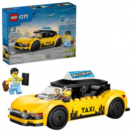 LEGO CITY 60487 kollane takso