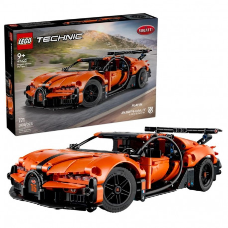 LEGO TECHNIC 42222 Bugatti Chiron Pur Sport hüperauto