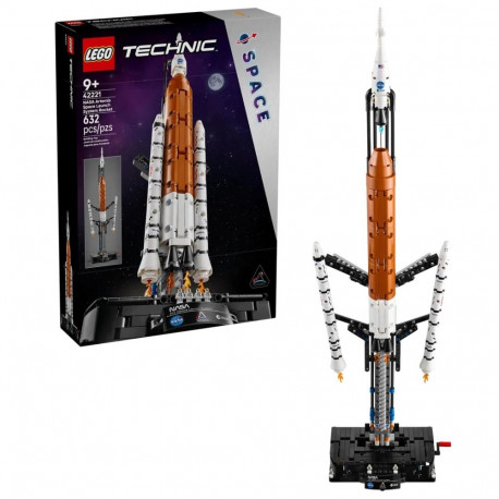 LEGO TECHNIC 42221 NASA Artemis kosmose stardisüsteemi rakett