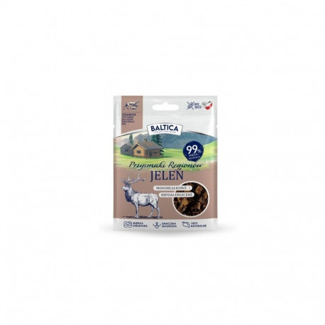 BALTICA Przysmaki regionów Monoprotein Deer - dog treat - 30g