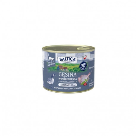 BALTICA Smaki regionów Goose - wet cat food - 185g