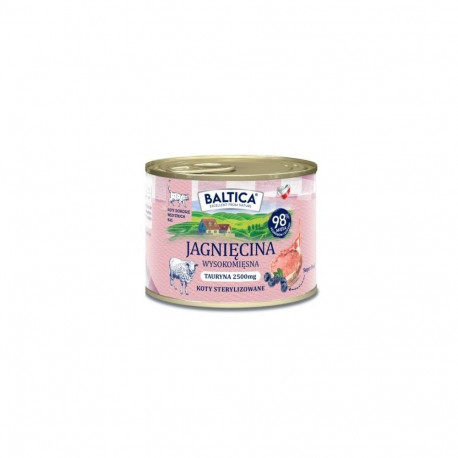 BALTICA Smaki regionów Lamb - wet cat food - 185g