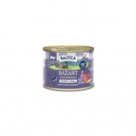 BALTICA Smaki regionów Pheasant - wet cat food - 185g
