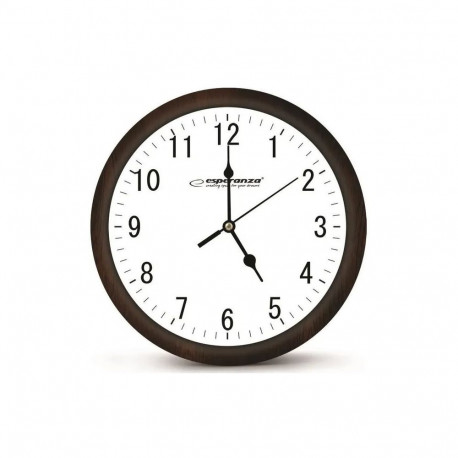 Esperanza Los Angeles Mechanical clock Round Black, White
