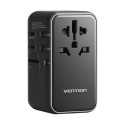 Adapter Vention 100W laadijaga 1xUSB-A 3xUSB-C