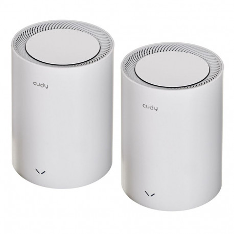 Cudy ruuter M3600 kahe sagedusega (2.4GHz/5GHz) Wi-Fi 7 (802.11be) 3 sisemist antenni, valge