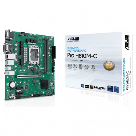 "MB ASUS PRO H810M-C-CSM (Intel.LGA1851.DDR5.mATX)"