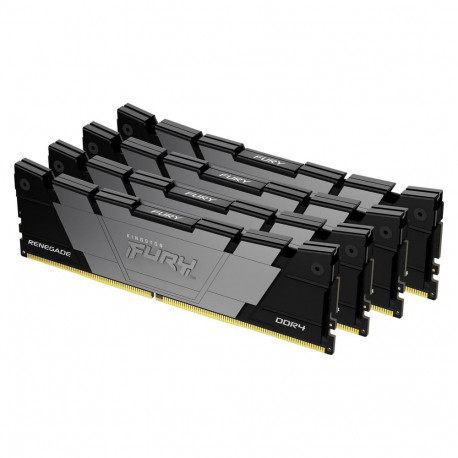 "KINGSTON 64GB 3600MT/s DDR4 CL16 DIMM Kit of 4 1Gx8 FURY Renegade Black"