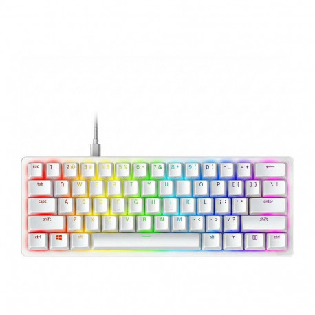 Razer klaviatuur Huntsman V3 Pro Mini DE-Layout, valge