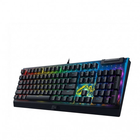 "Razer BlackWidow V4 X yellow Switch Fortnite Ed. german Layout"
