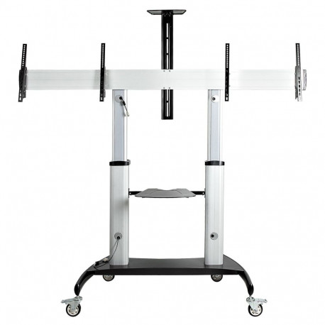 "StarTech DUAL TV CART - 37-60IN DISPLAY"