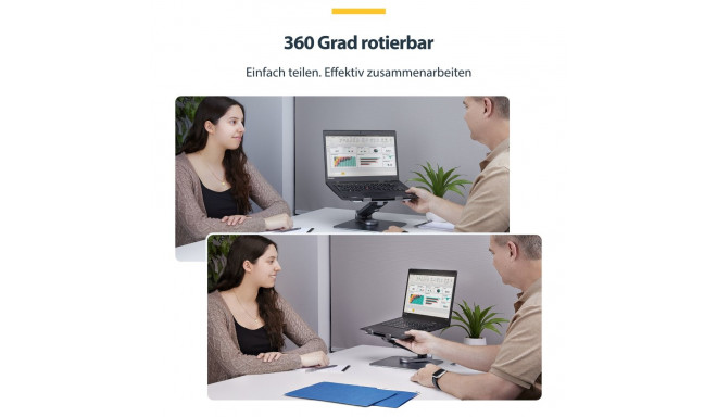 "D StarTech TELESCOPIC LAPTOP STAND/RISER"