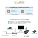 "D StarTech THUNDERBOLT 4 DOCK 96W PD"