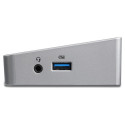 "D StarTech TRIPLE 4K USB-C DOCK - 100W PD"