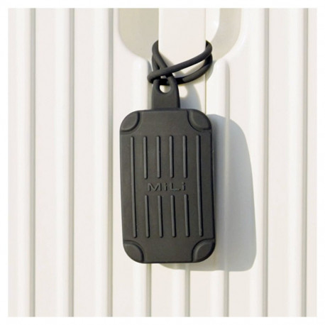 "MiTag with Luggage Tag,apple zert.Tag Anhänger black"