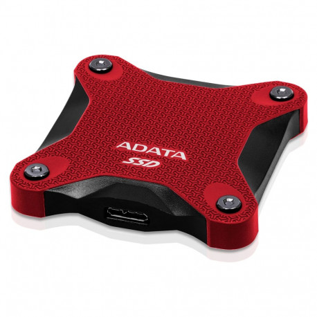 "ADATA SD620 1 TB, Externe SSD (rot, Micro-USB-B 3.2 Gen 2 (10 Gbit/s))"