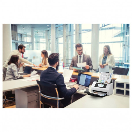 EPSON A4 autonoomne võrgu- ja WiFi-skanner, ühildub Open Platformiga, 50ppm/100ipm, 100-leheline söö