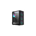"Midi Montech X3 MESH TG Black"