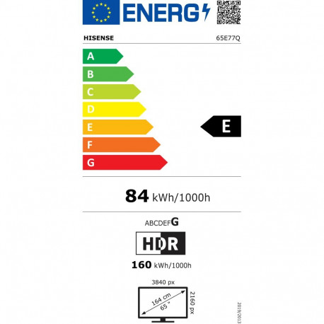 Hisense 65E77Q 164cm 65" 4K QLED nutiteler
