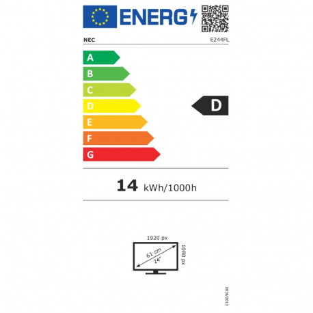 "E244FL-WH 24IN LCD LED"