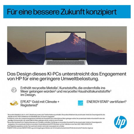 HP OmniBook 7 AI 14-tolline 2k Core Ultra 7 255U 16GB/512GB SSD Win11 Home - 14-fr0475ng Copilot+PC